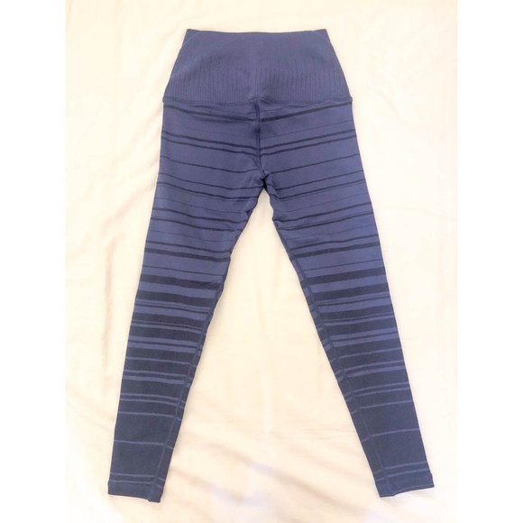 Purple Stripe Avocado Leggings - Picture 2 of 4